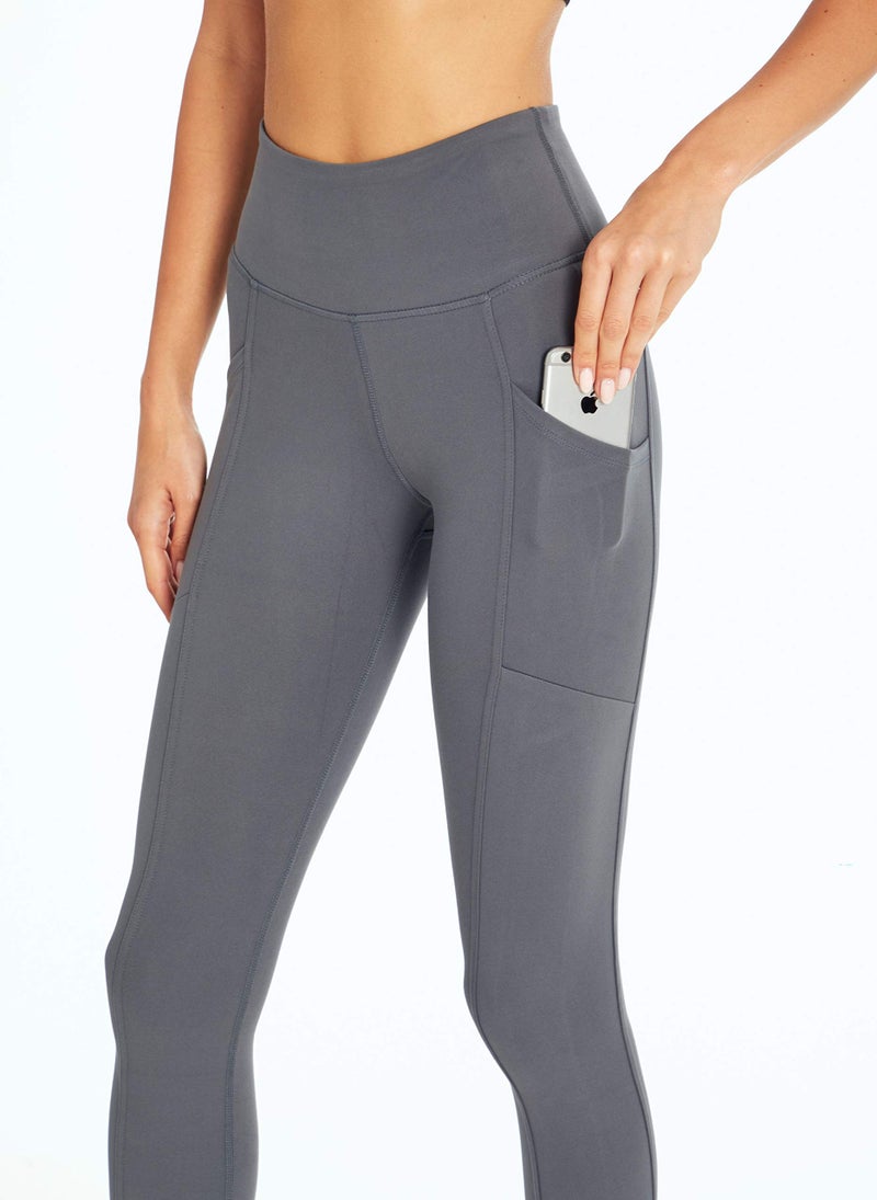Marika Cameron High Rise Tummy Control Legging, Turbulence, X-Large - Image 3